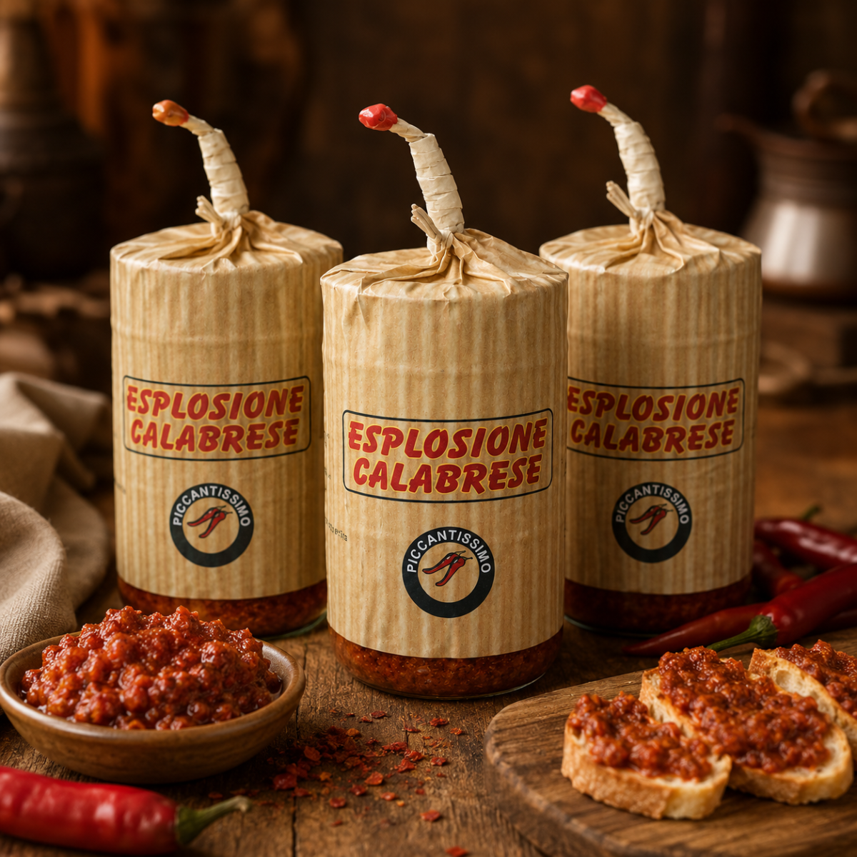 Offerta Esplosione Calabrese con 3 barattoli da 280 g