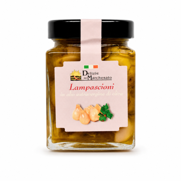 Vasetto di Lampascioni sott’olio in olio extravergine d’oliva Delizie del Marchesato