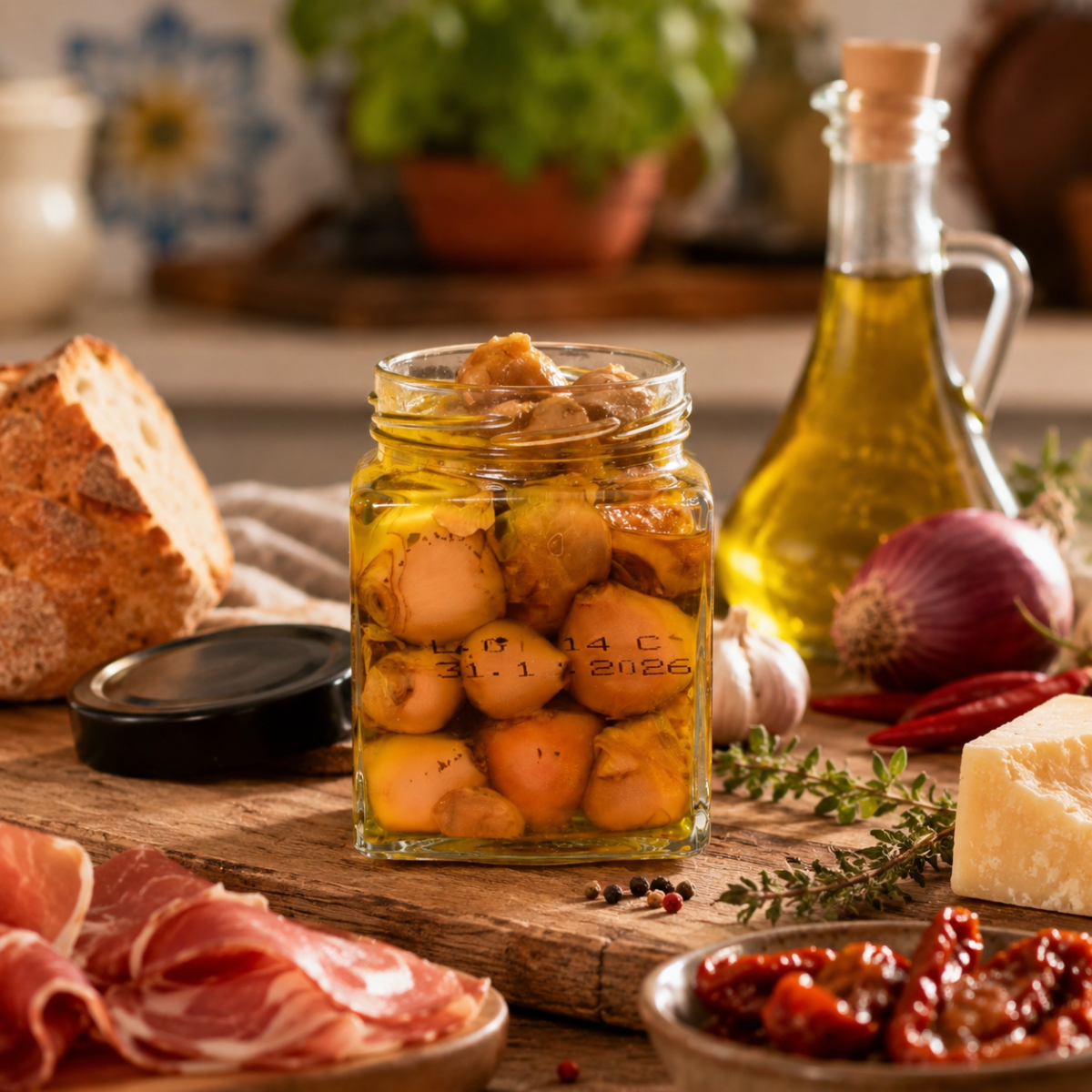 Lampascioni Sott’Olio in Olio Extravergine d’Oliva