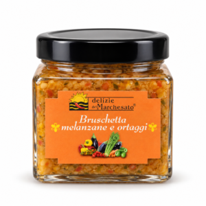 Vasetto di Bruschetta Melanzane e Ortaggi da 180 g Delizie del Marchesato