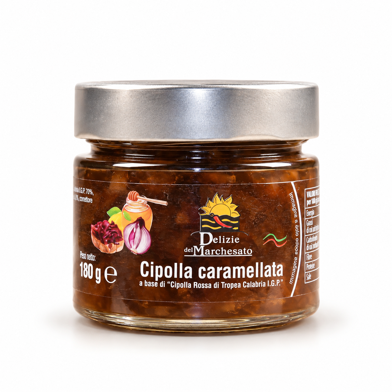 Cipolla Rossa di Tropea Calabria I.G.P. Caramellata 180 g