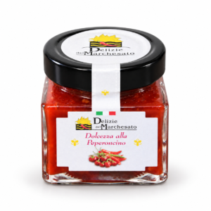 Vasetto Dolcezza al Peperoncino confettura piccante calabrese da 180 g Delizie del Marchesato