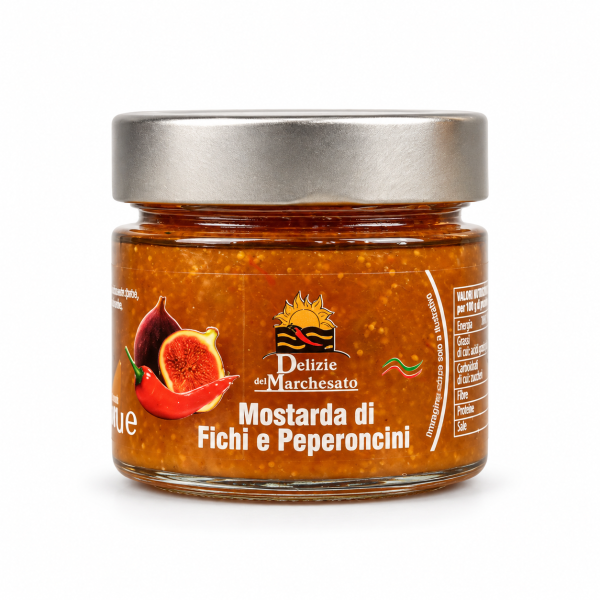 Mostarda di Fichi e Peperoncino 140g