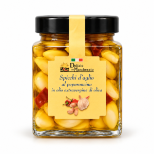 Spicchi d’Aglio al Peperoncino 280 g